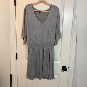 White House Black Market Heather Gray Top